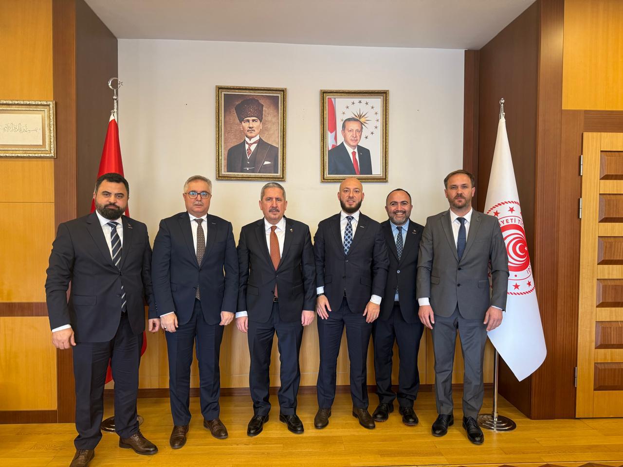 MÜSİAD KİMYA SEKTÖR KURULU’NDAN TİCARET BAKAN YARDIMCILARINA ZİYARET GERÇEKLEŞTİRİLDİ